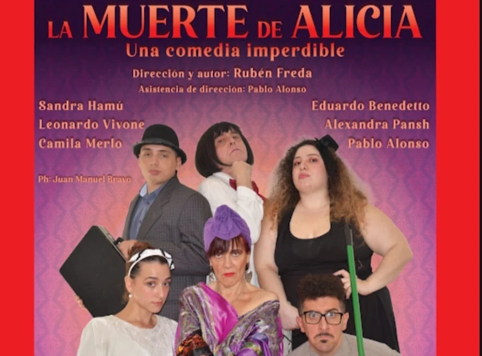“La Muerte de Alicia”: la comedia que revela los secretos del detrás de escena