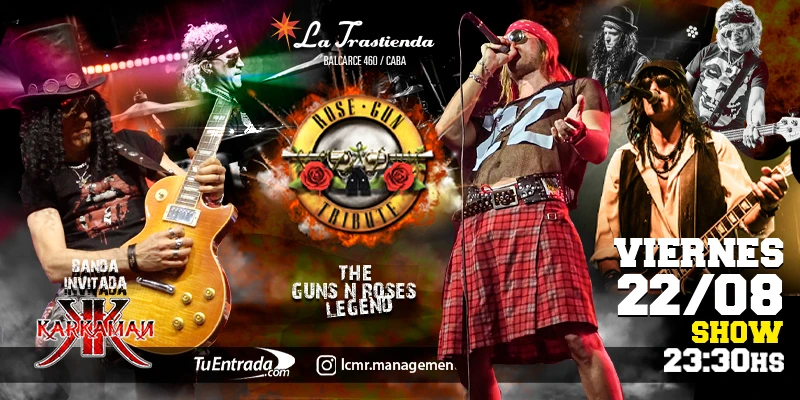 ROSE GUN: El rugido del rock que conquista Latinoamérica