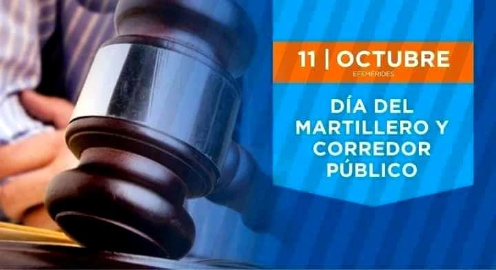 FELIZ DIA DEL MARTILLERO Y CORREDOR PÚBLICO