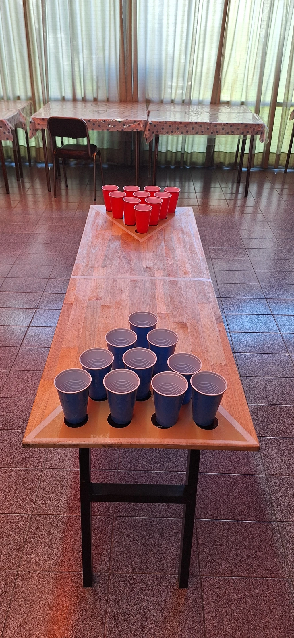 mesa de beer pong