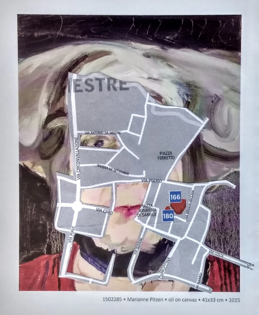 Sin título, collage hecho a mano.