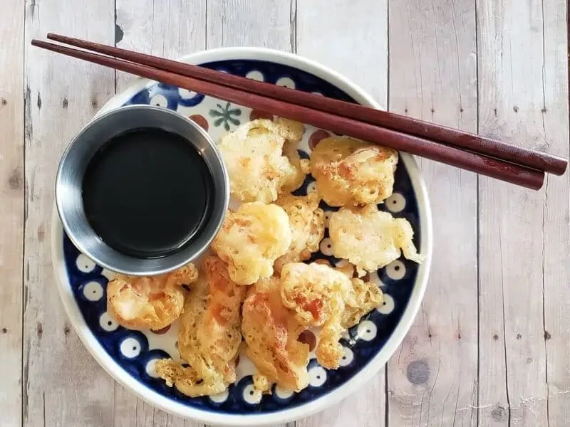Tempura de Gírgolas Rosas