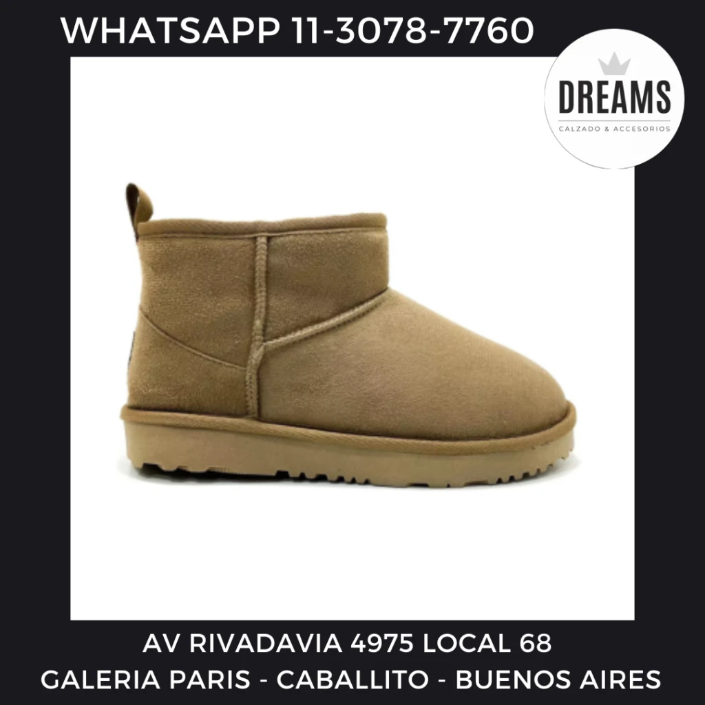Pantubotas para mujer cortas siempre Reina beige Dreams Calzado Caballito Av Rivadavia 4975 local 68 Galeria Paris