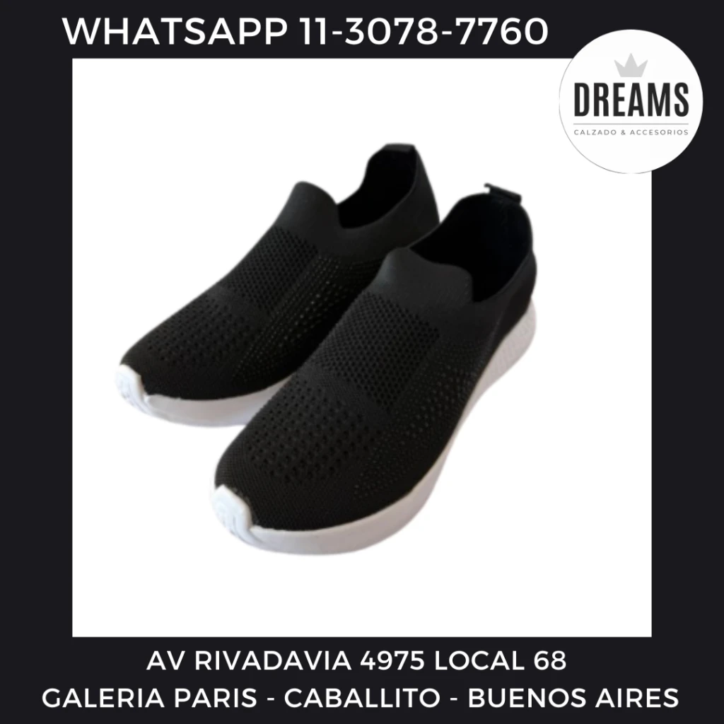 Zapatillas tipo media sin cordon con brillo orbita Dreams Calzado Caballito Av Rivadavia 4975 local 68 Galeria Paris