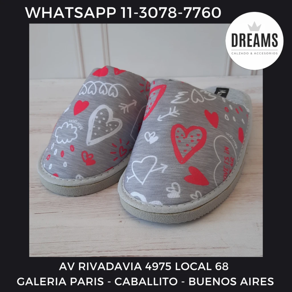 95PantuflaschinelasmujeralgodonpuntacerradagrisestampadoDreamsCalzadoCaballitoAvRivadavia4975local68GaleriaParis.webp