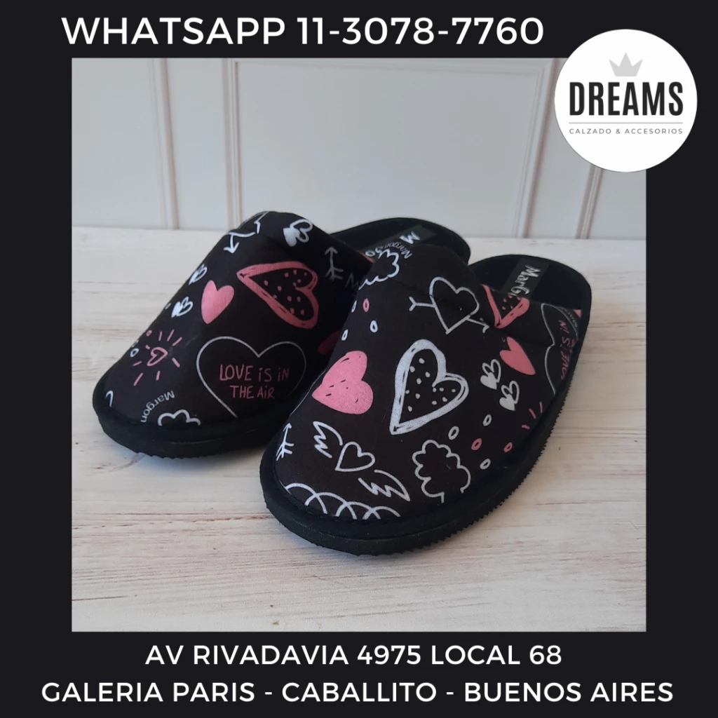95PantuflaschinelasmujeralgodonpuntacerradanegroestampadoDreamsCalzadoCaballitoAvRivadavia4975local68GaleriaParis.webp
