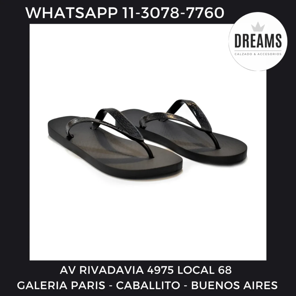 95ojotasIpanemaimportadaslisasclasicasnegroDreamsCalzadoCaballitoAvRivadavia4975local68GaleriaParis.webp