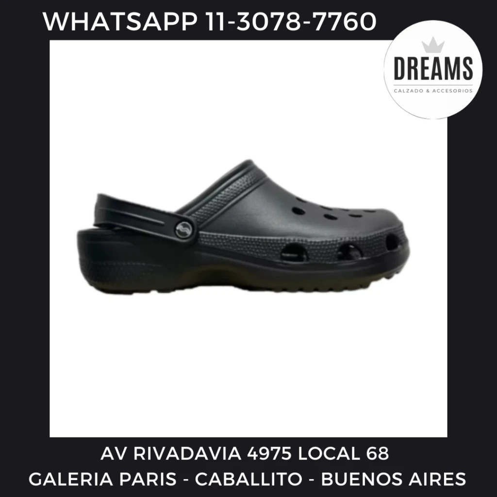 95zuecostipocrocsSeawalklisosnegromujerhombreDreamsCalzadoCaballitoAvRivadavia4975local68GaleriaParis.webp