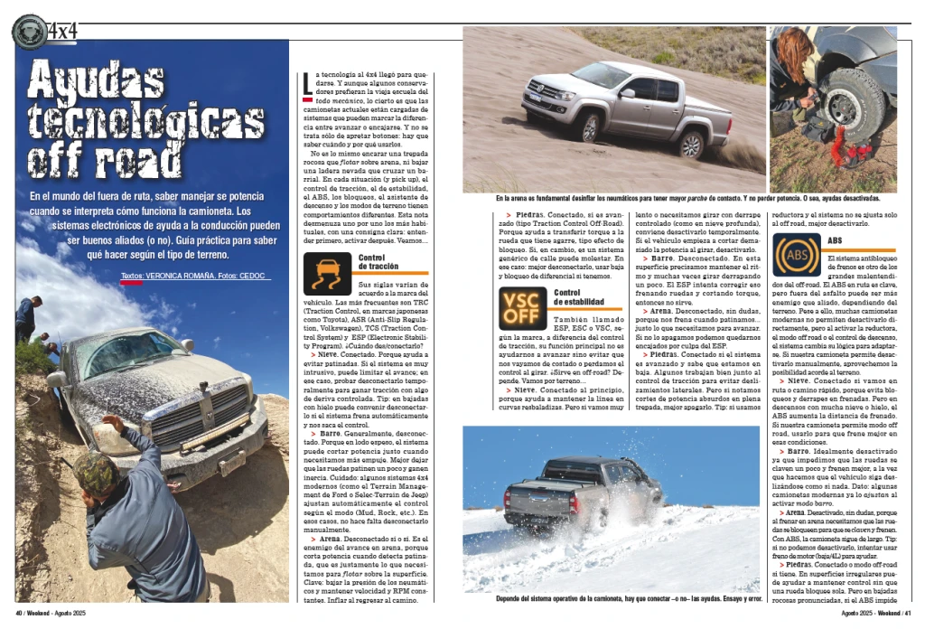 Nota realizada por Mainumby4x4