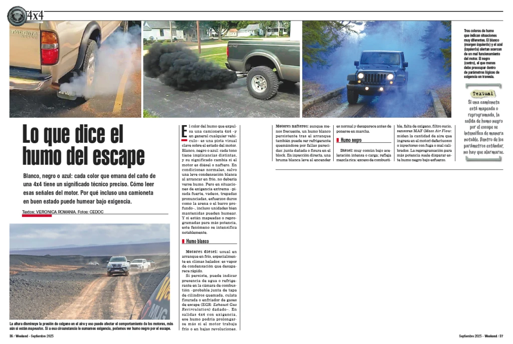Nota realizada por Mainumby4x4