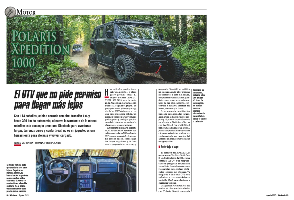 Nota realizada por Mainumby4x4