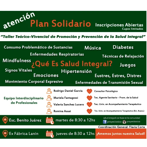 Proyecto SICO “Salud Integral con Base en la Comunidad”.