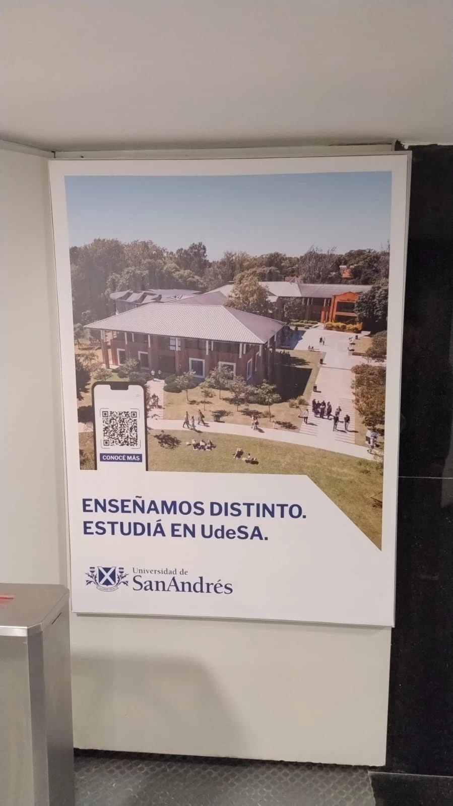 Universidad de San Andrés en Megatlon Alto Palermo