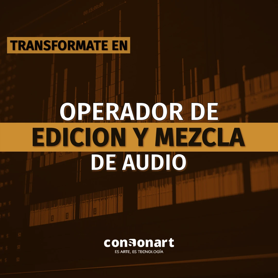 Banner Operación de Edición y Mezcla de Audio