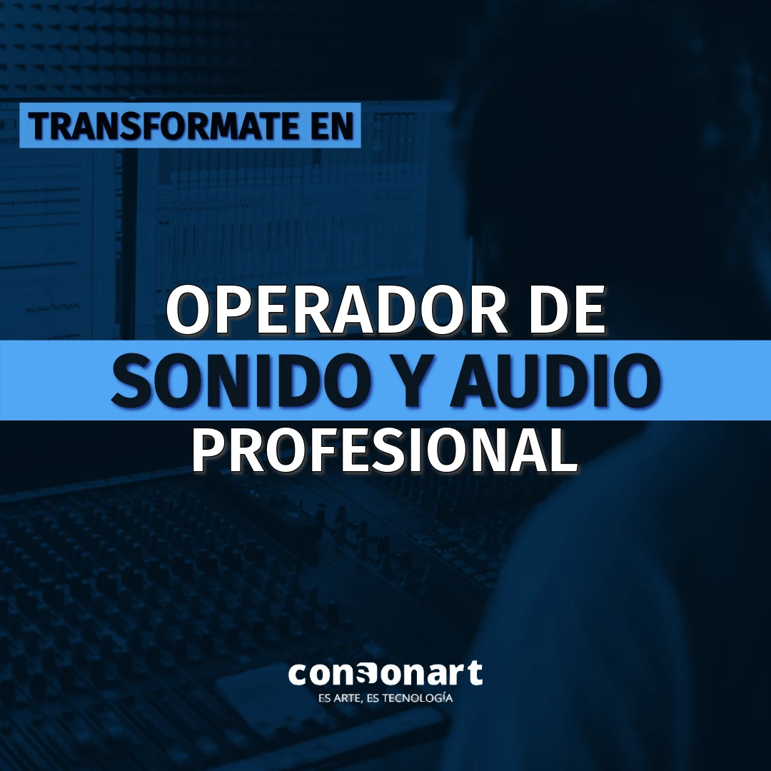 Banner Operador de Sonido y Audio Profesional