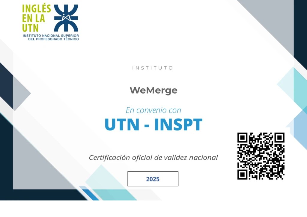 Convenio con la UTN-Universidad Tecnológica Nacional Convenio con la UTN-Universidad Tecnológica Nacional