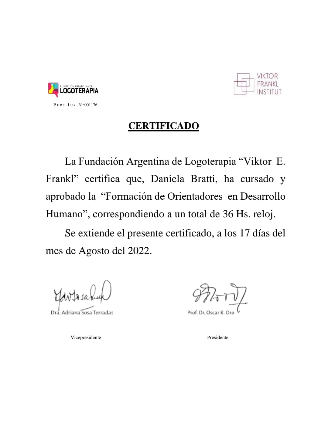 Certificado 