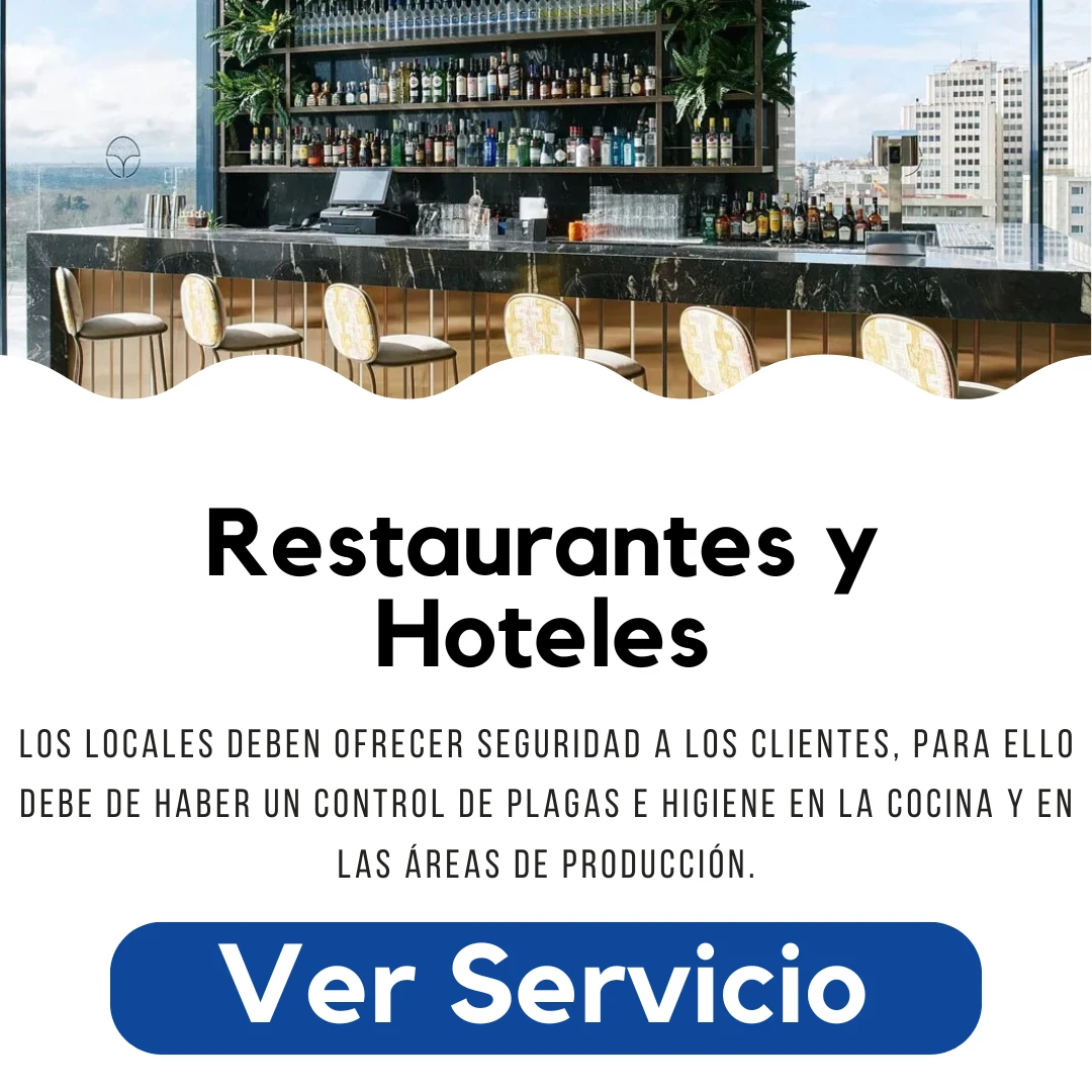 Servicio de Fumigacion y Control de Plagas en Restaurant y Hoteles