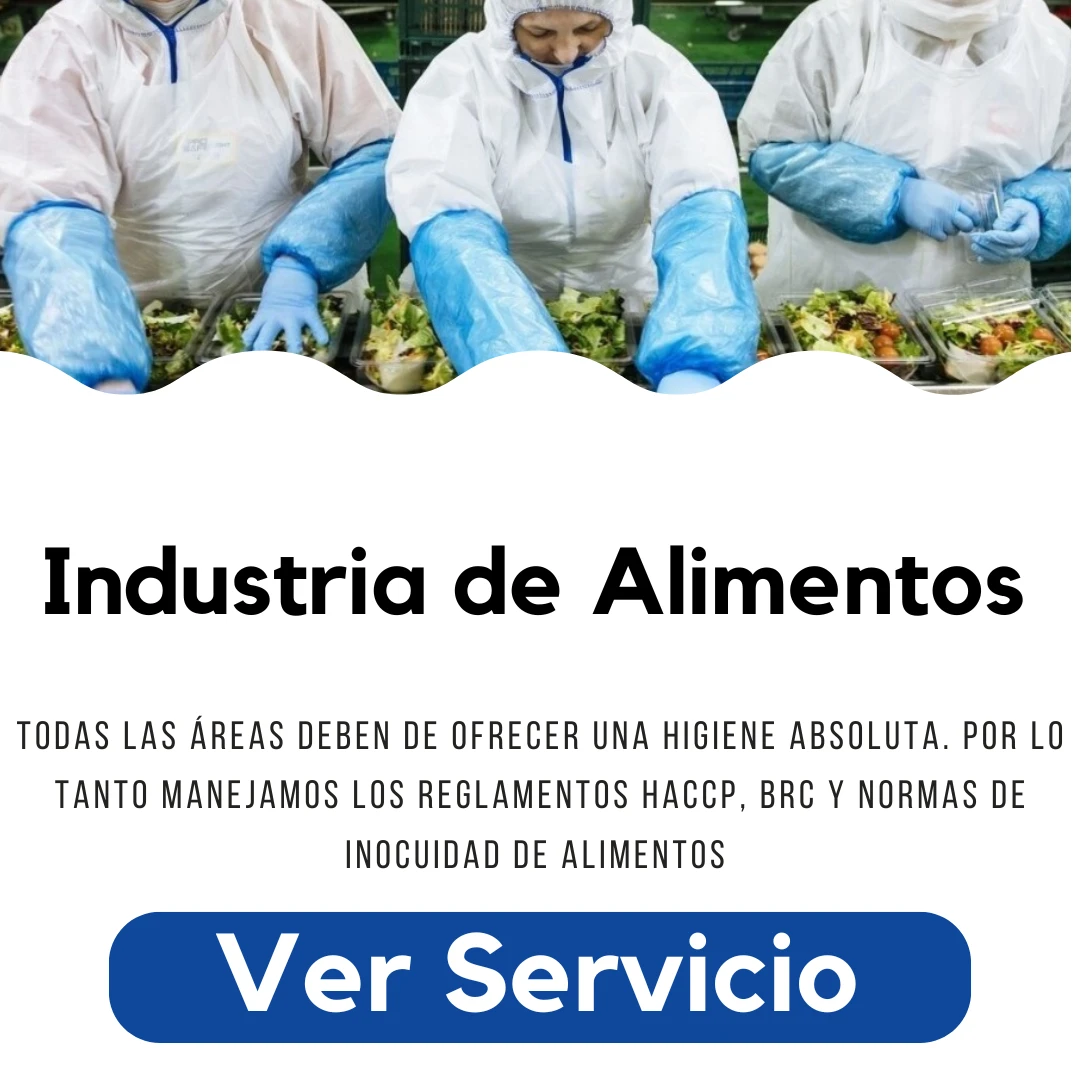 Servicio de Fumigacion y Control de Plagas en Industria de Alimentos