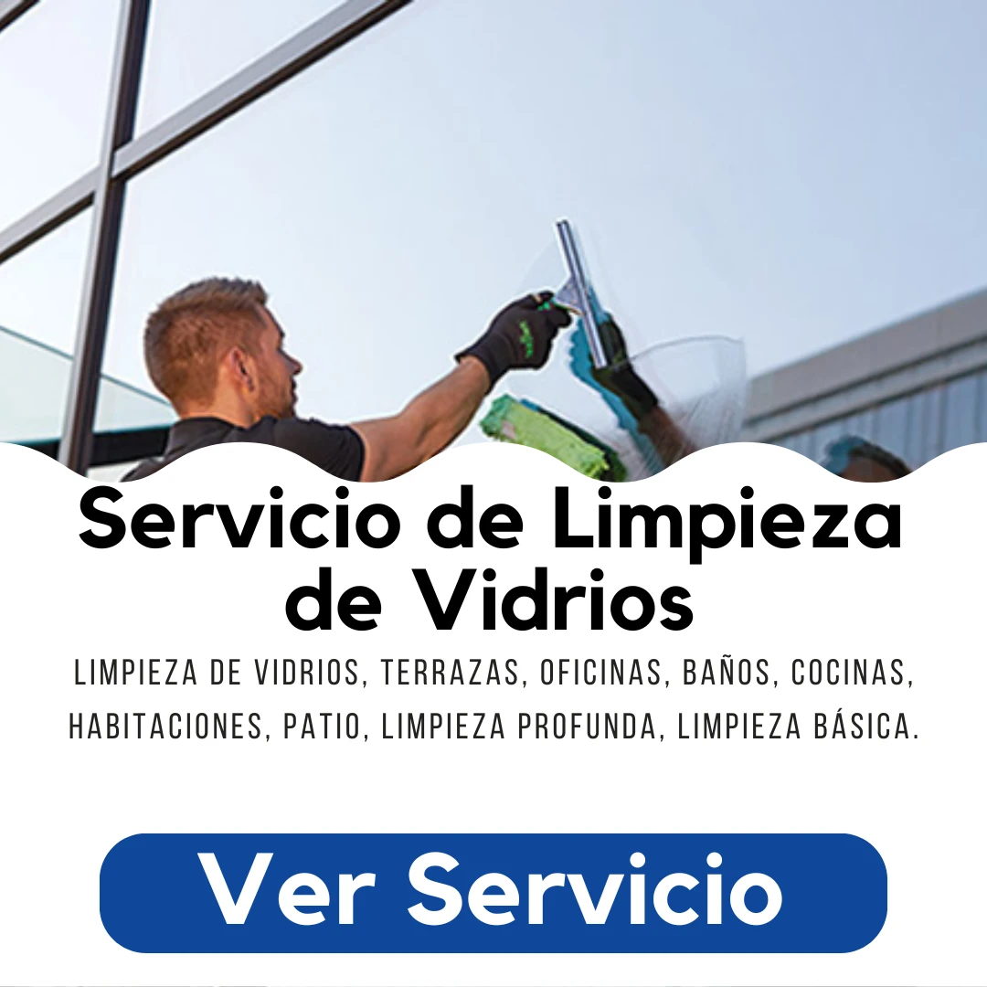 Servicio de Limpieza de Vidrios