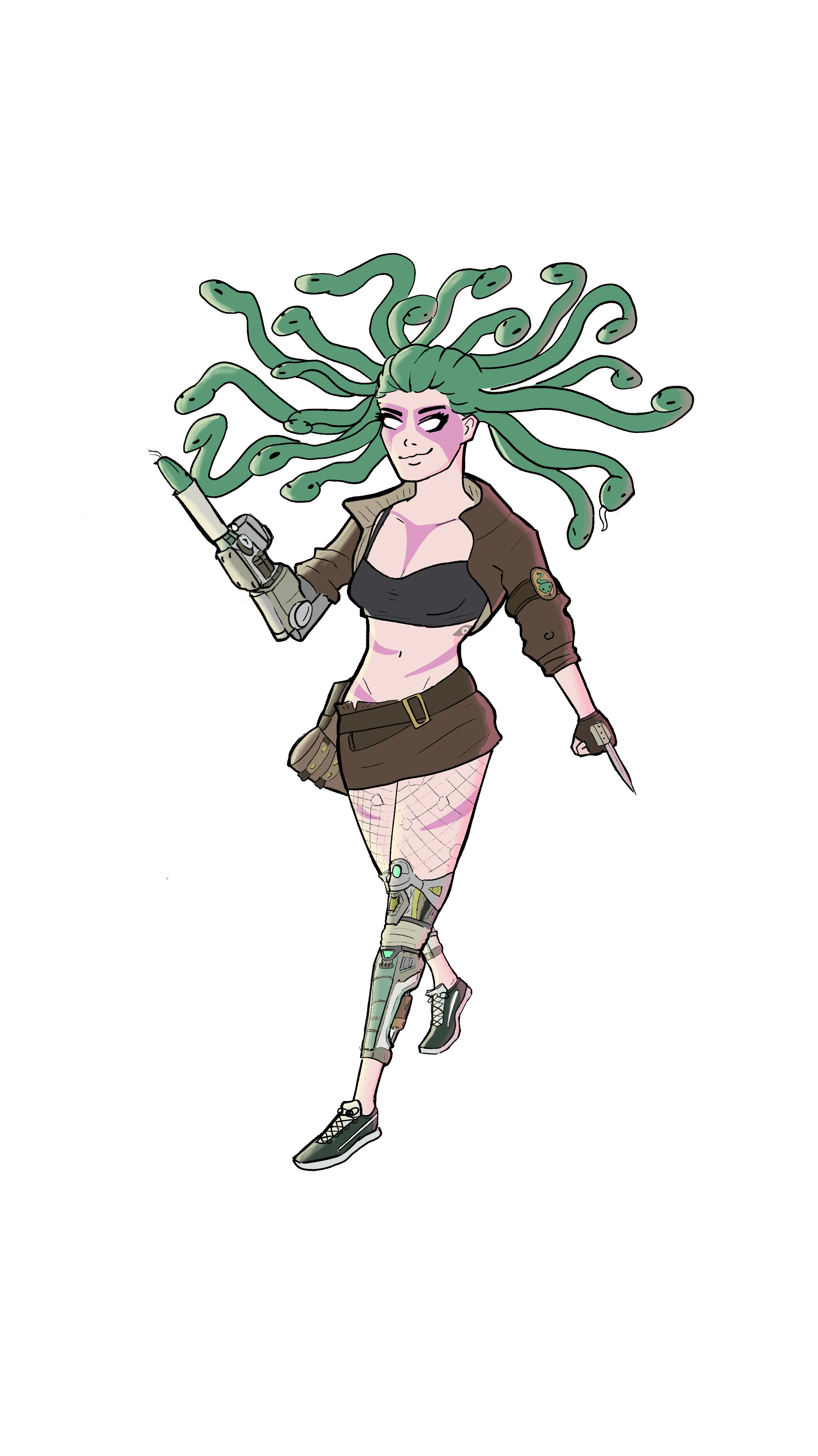 Medusa from Sandal Punk 