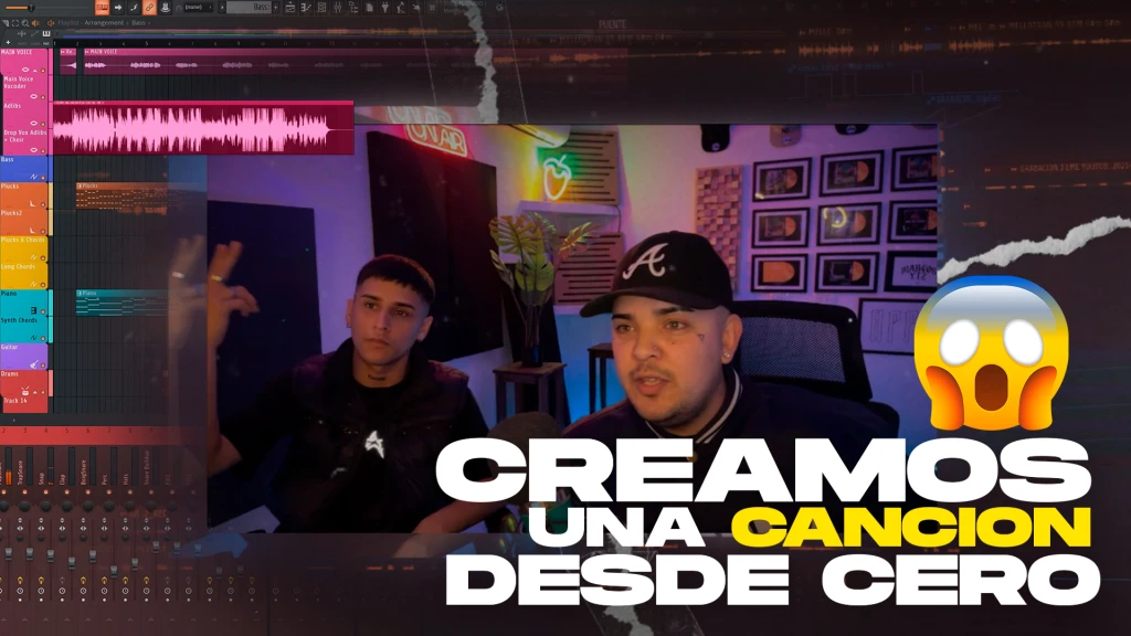 Así Creamos una CANCIÓN desde CERO con un ARTISTA en el ESTUDIO​ 🎧
