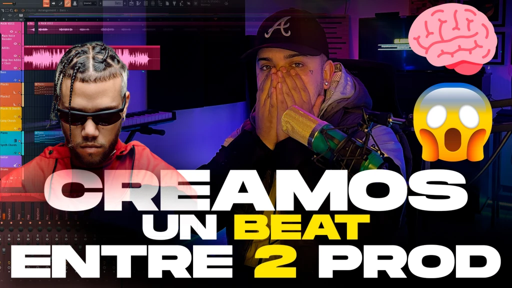 Creamos REGGAETON en el ESTUDIO de un amigo: El PROCESO CREATIVO 🎧