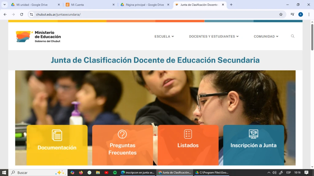Tenés que realizar la Inscripción en JCDS, aquí te informamos cómo hacer