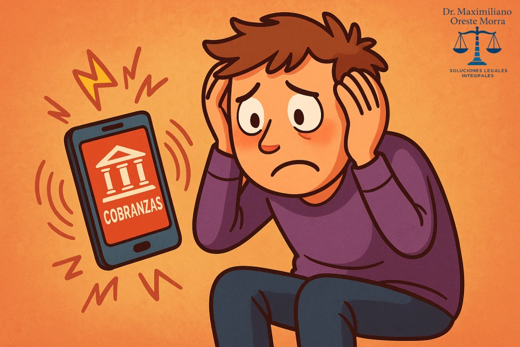 Cuando el estudio de cobranzas te persigue: qué dice la ley