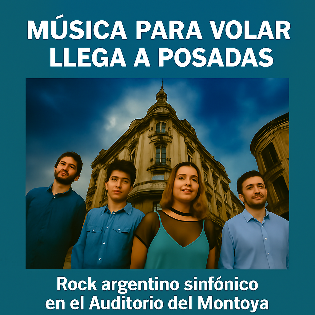 🎵 Música para Volar Llega a Posadas: Una Noche Sinfónica con lo Mejor del Rock Nacional