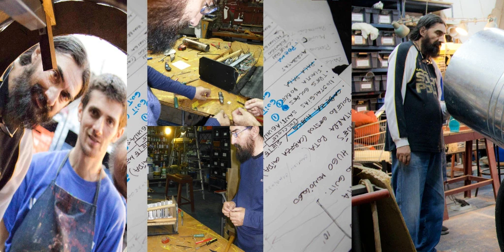 Trabajando en el taller - Explosivo 2014