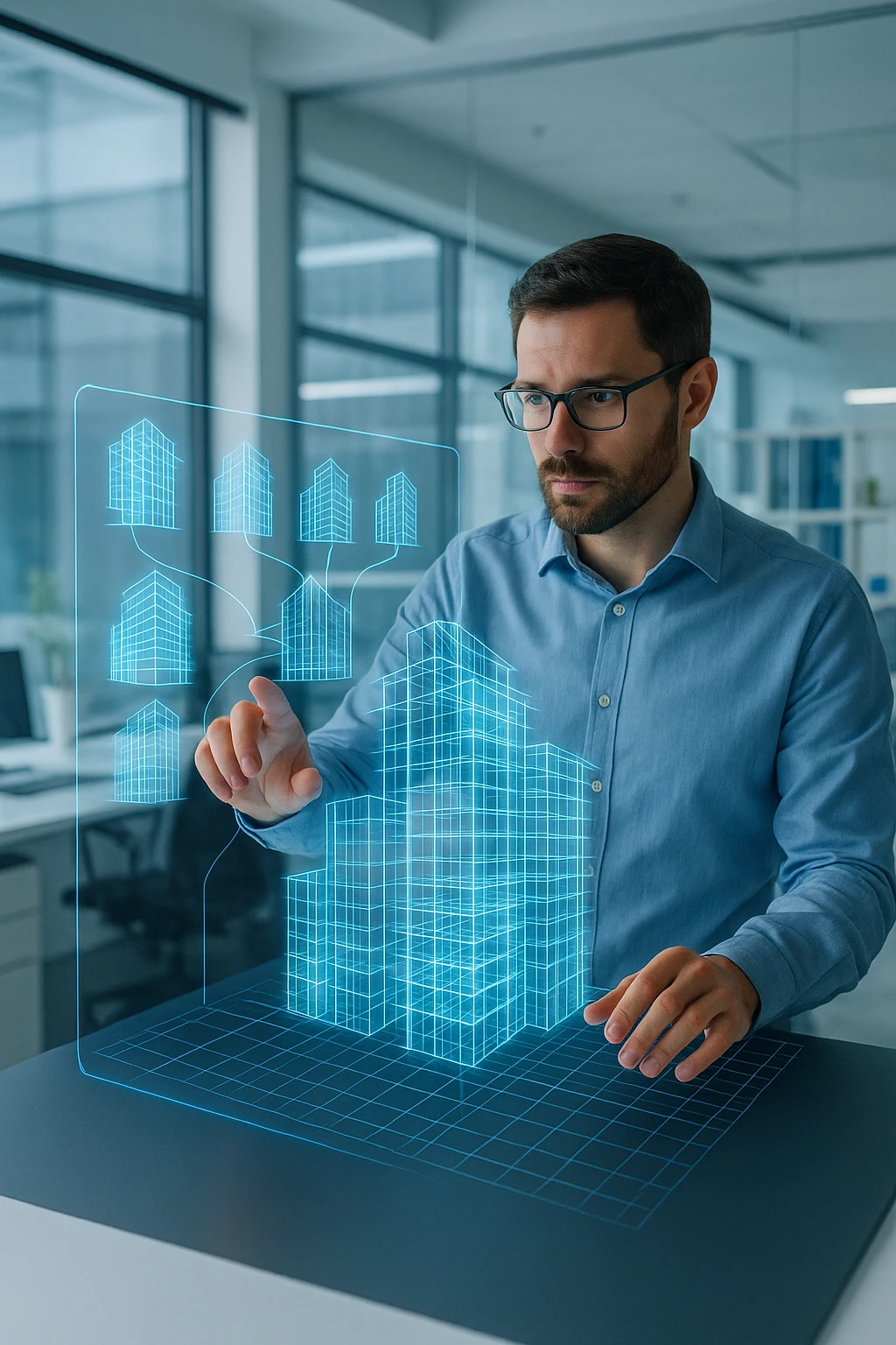 La Revolución Silenciosa: Cómo la Inteligencia Artificial está Redibujando los Planos de la Arquitectura y la Construcción.
