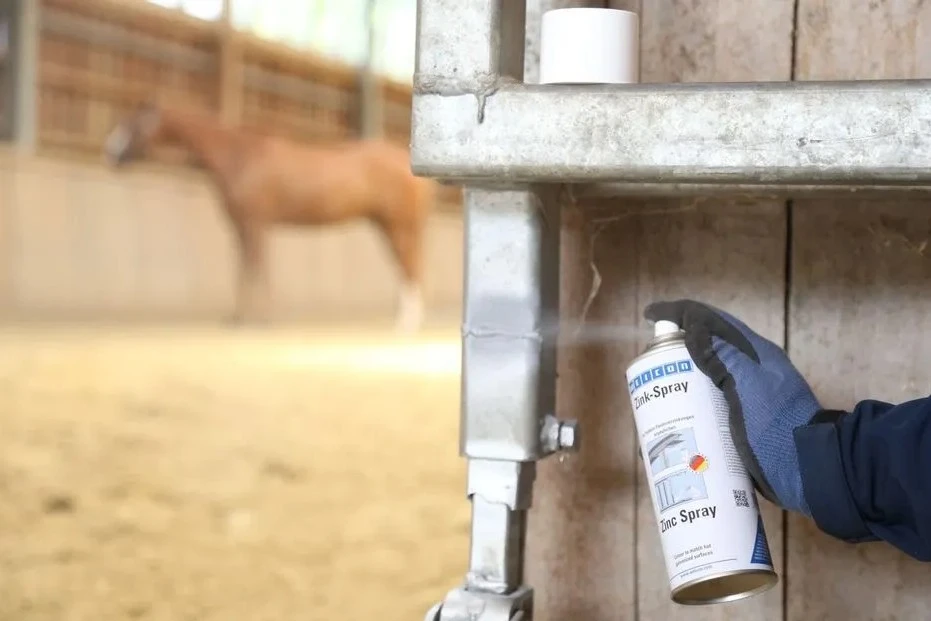 Resultado con spray de zinc