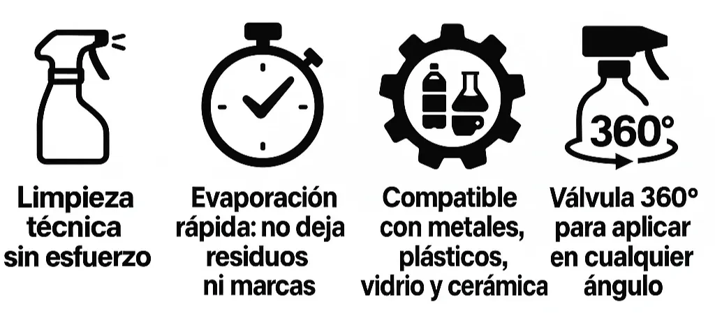 Beneficios del desengrasante