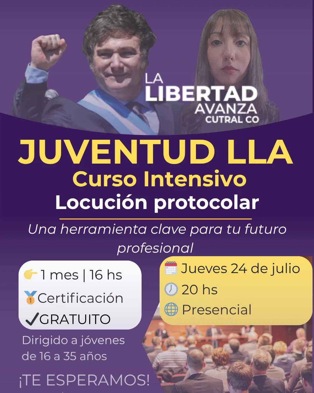Flyer Locución Protocolar