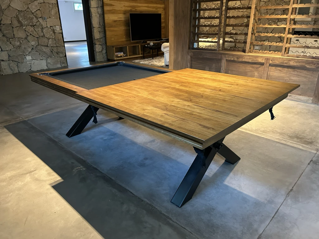 Combinada en hierro y madera