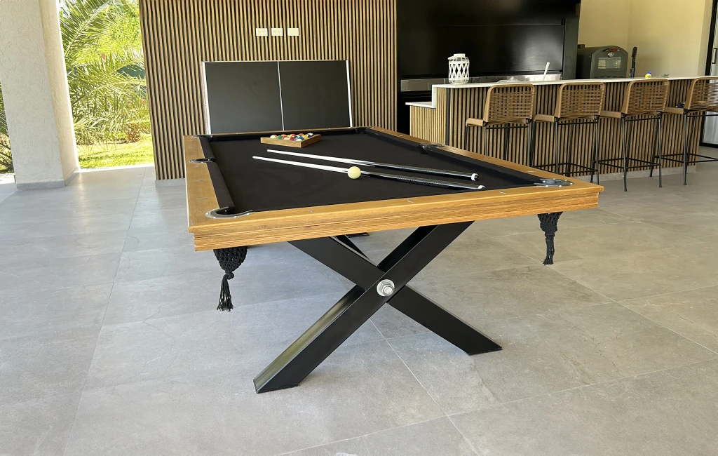 Combinada en hierro y madera