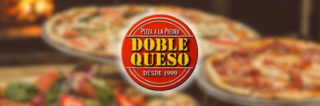 banner doble queso pizza