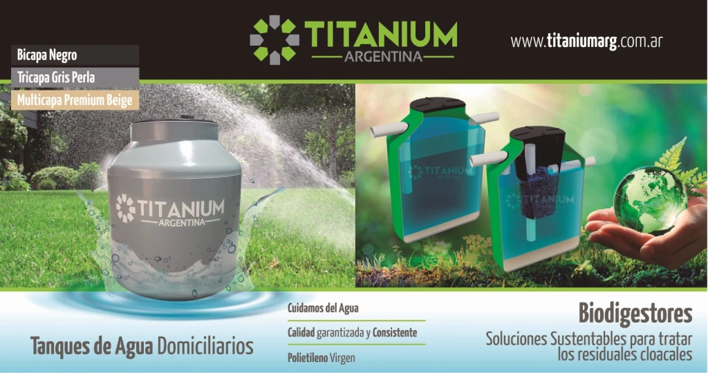 Tanques de Agua Titanium.