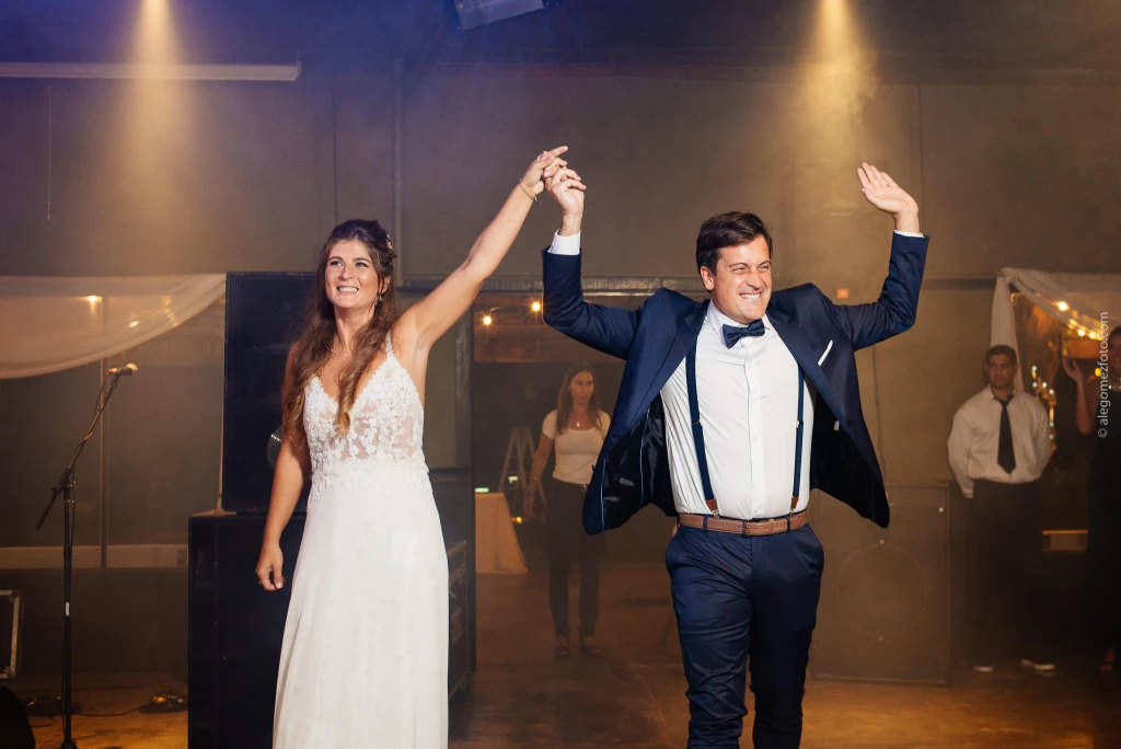 entrada de los novios