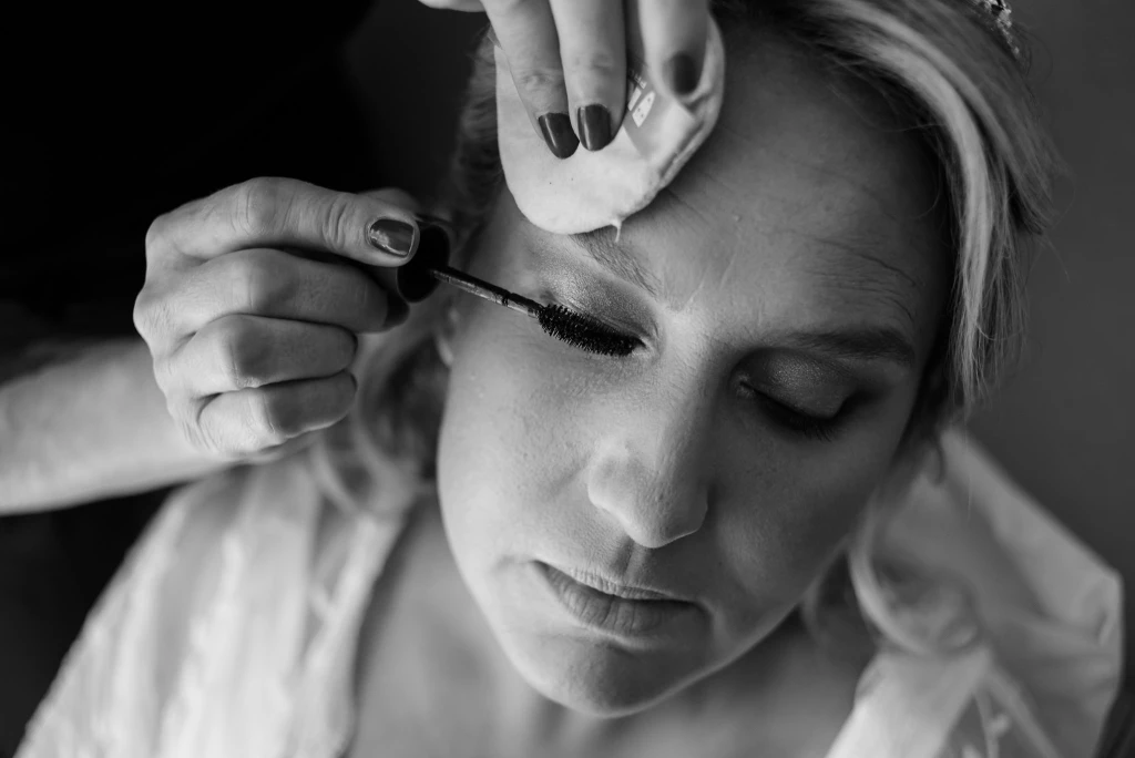 preparativos de la novia