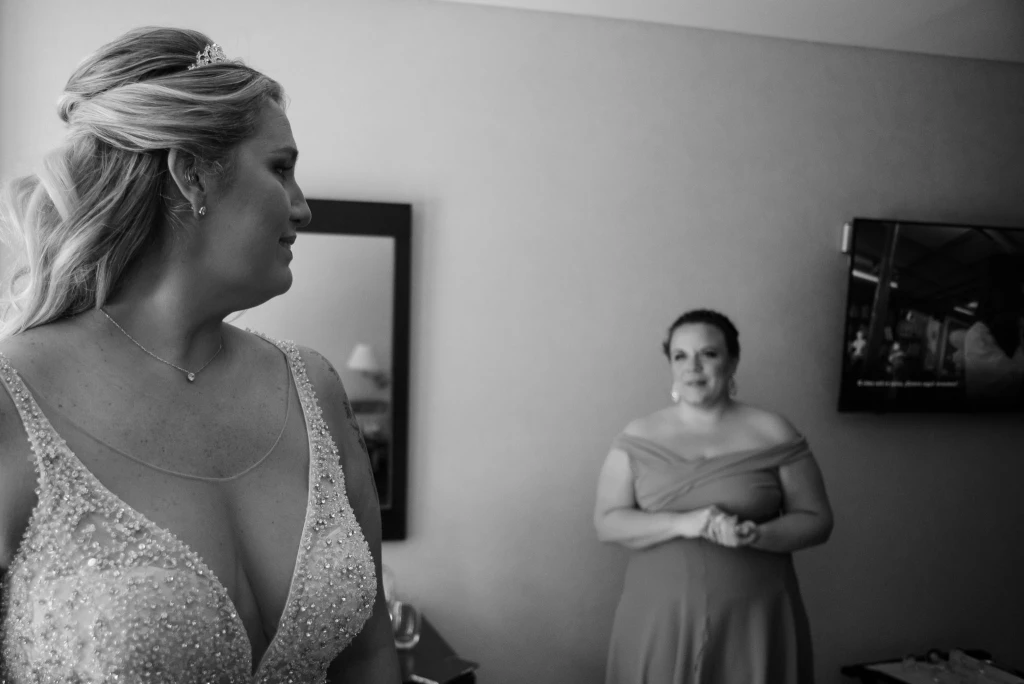 preparativos de la novia