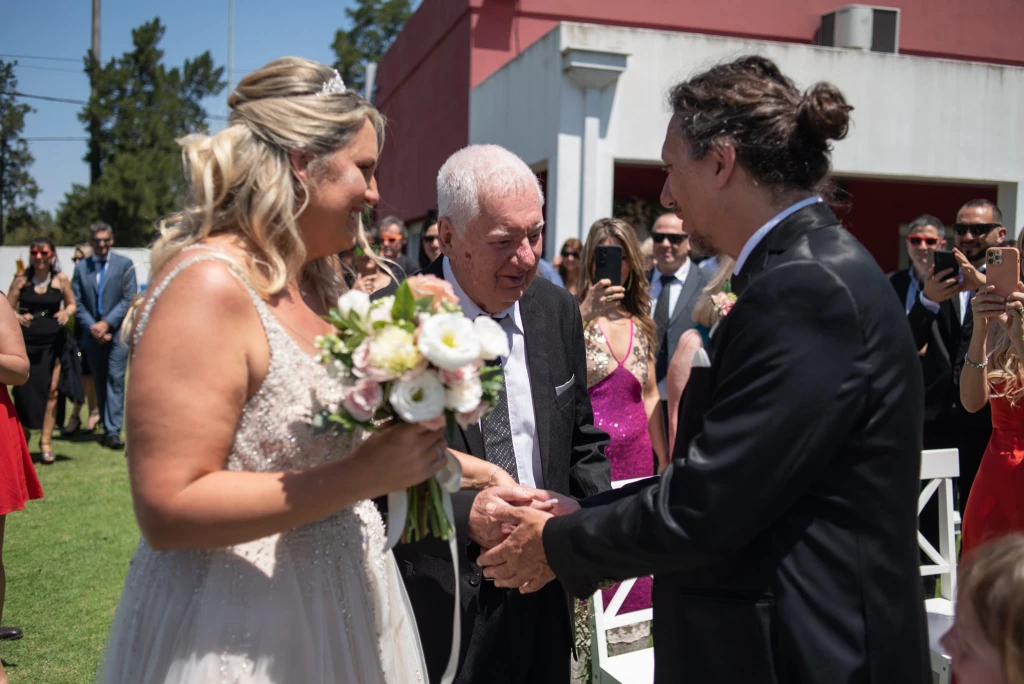 El Padre entrega la novia
