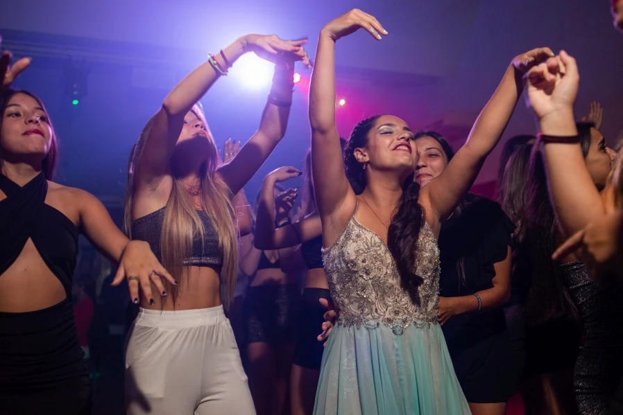 fotografia de la fiesta de quince de helena