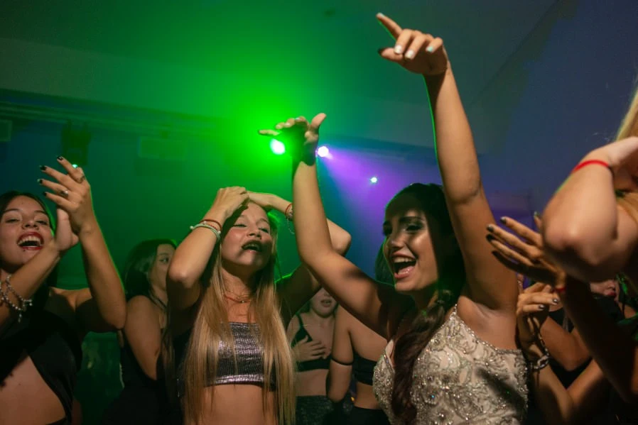 fotografia de la fiesta de quince de helena