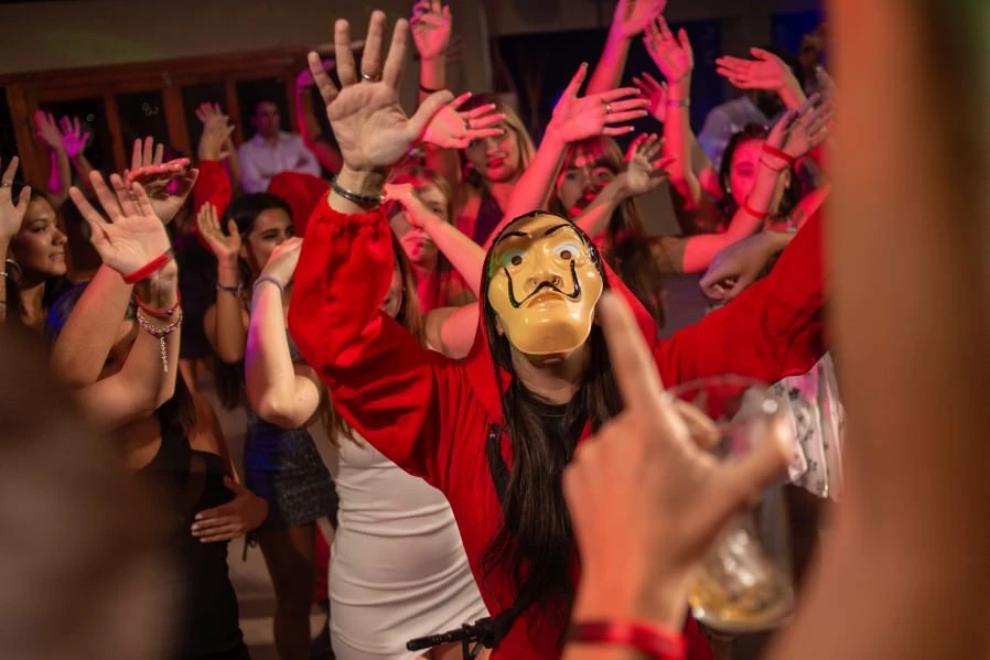 fotografia de la fiesta de quince de helena