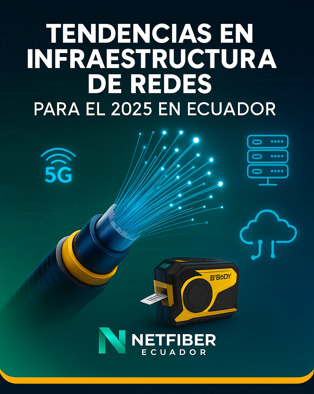 📡 Tendencias en infraestructura de redes para el 2025 en Ecuador