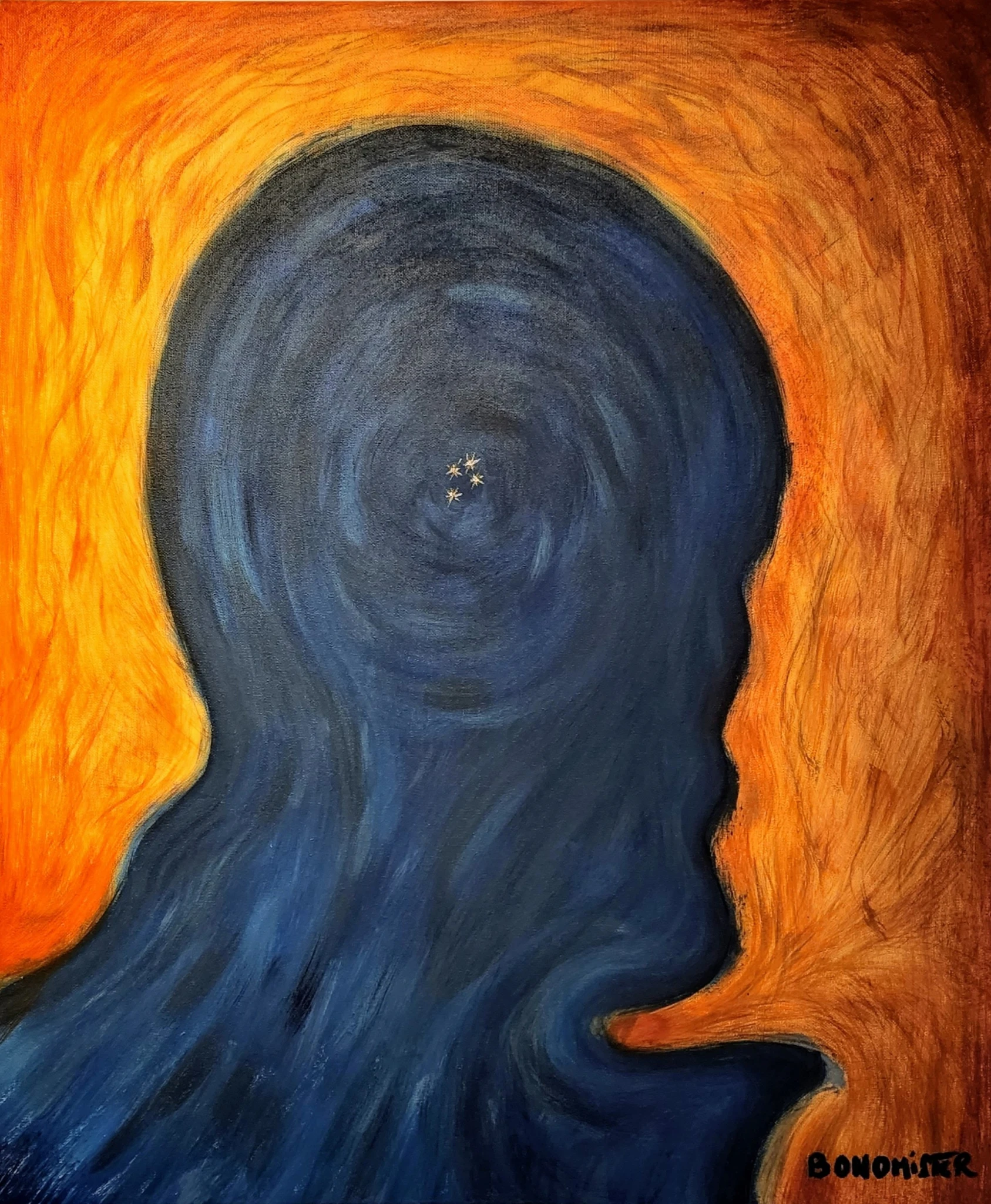 "Migo" Acrilico sobre lienzo 60x90